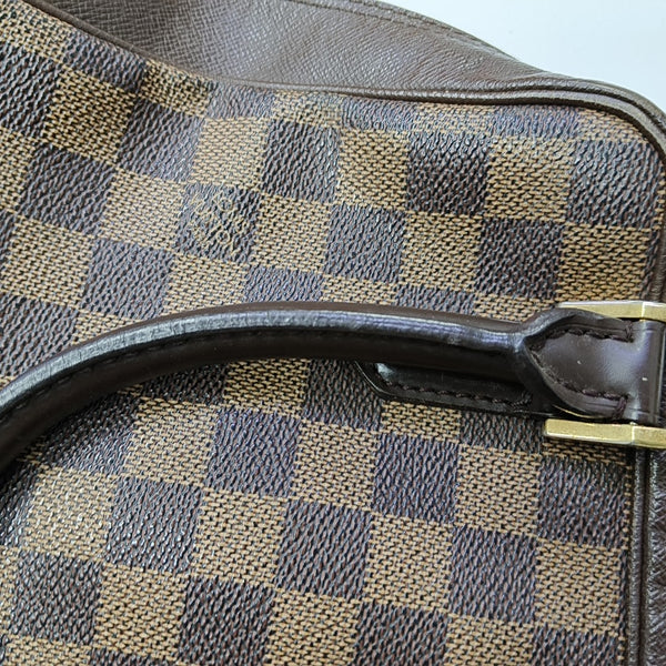 BRERA Damier Ebene Coated Canvas Brown