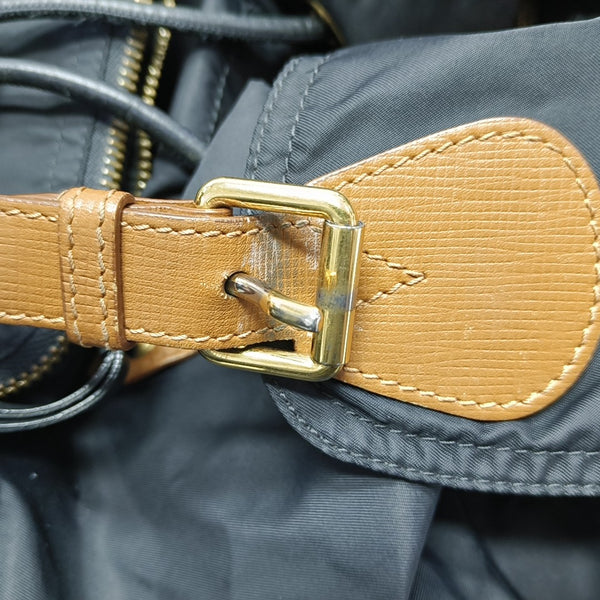 The Rucksack Nylon Black