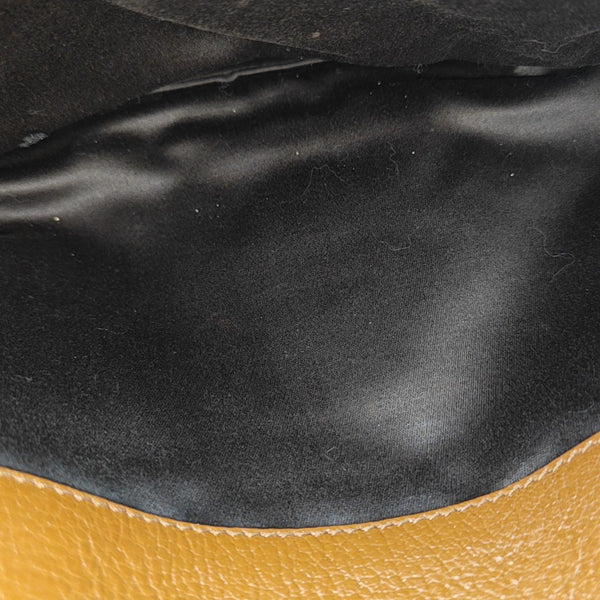 Calfskin Shoulder Bag Brown