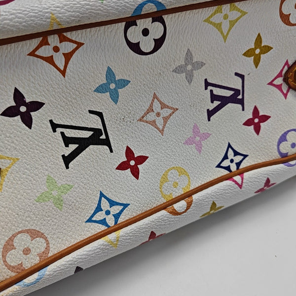 LV × TM GRETA Monogram Coated Canvas White