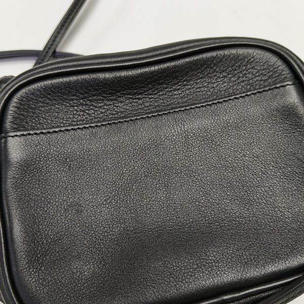 MONOGRAM BLOGGER Calfskin Black
