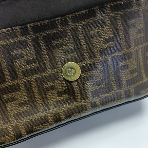 Double F Coated Canvas Brown