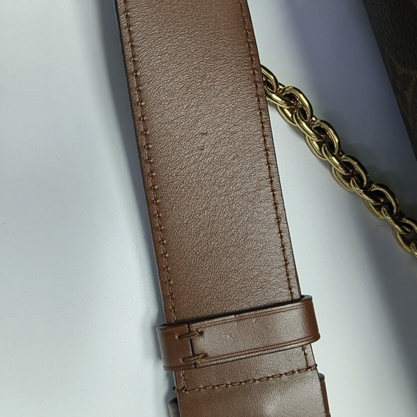 PAPILLON 19 Monogram Coated Canvas Brown
