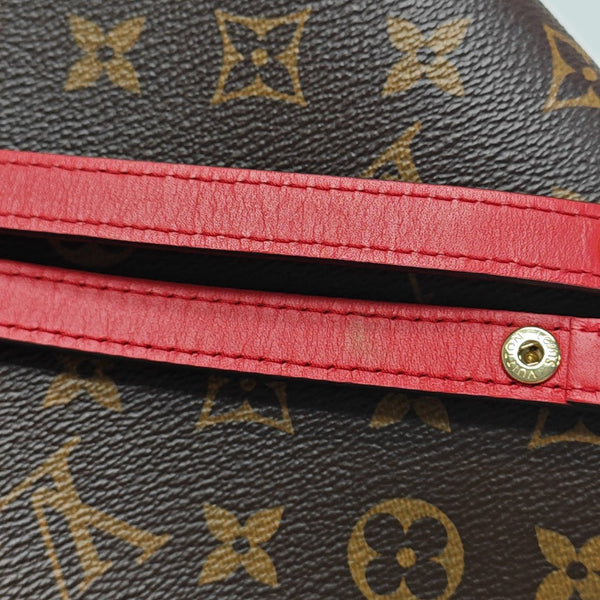 NÉONOÉ MM Monogram Coated Canvas Brown