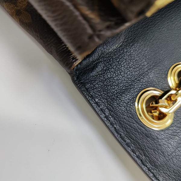 MARCEAU Monogram Coated Canvas Brown