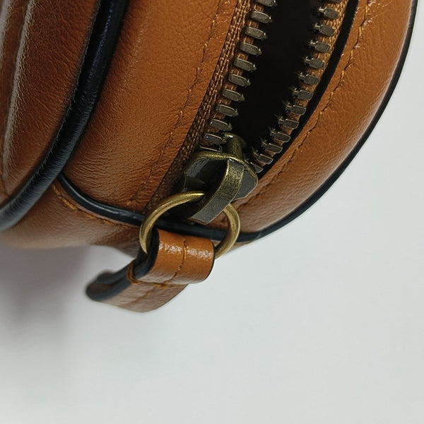 GG Marmont Super Mini Quilted Calfskin Brown