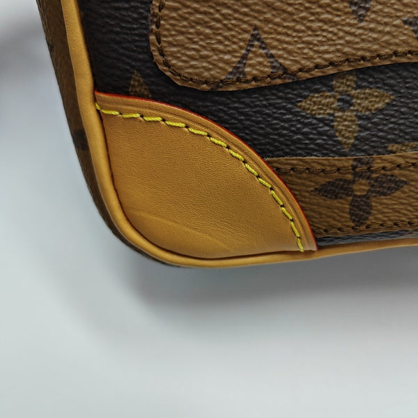 NIL Damier Ebene Coated Canvas Brown