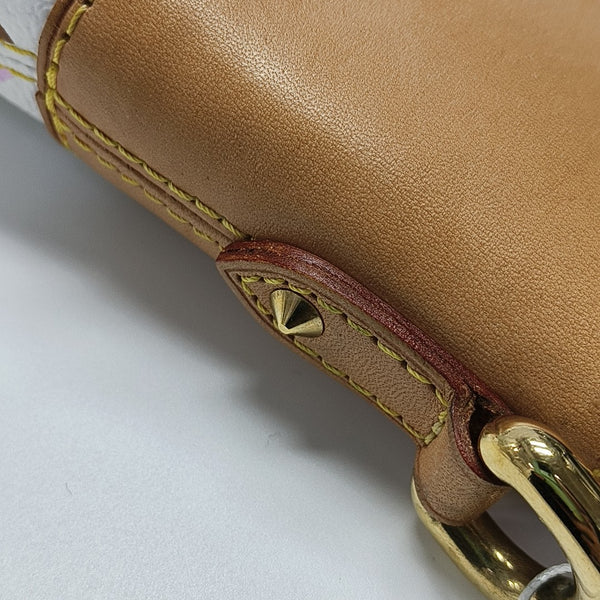 LV × TM JUDY MM Monogram Coated Canvas White