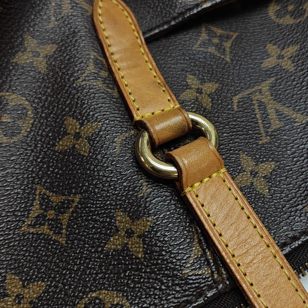 TOTALLY MM Monogram Coated Canvas Brown