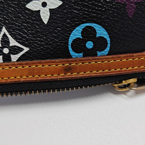 LV × TM VINTAGE MILLA Monogram Coated Canvas Black