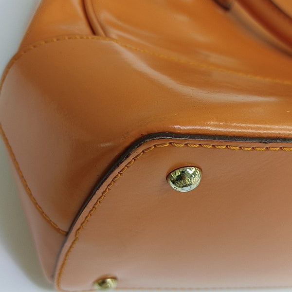 Calfskin Shoulder Bag Orange
