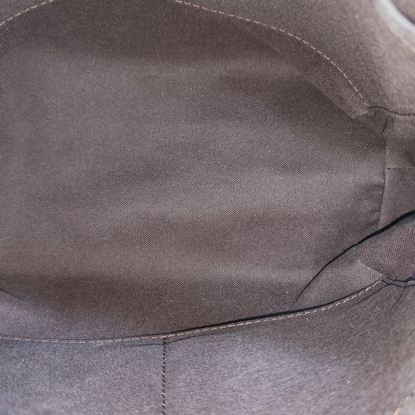 TURENNE Monogram Coated Canvas Brown