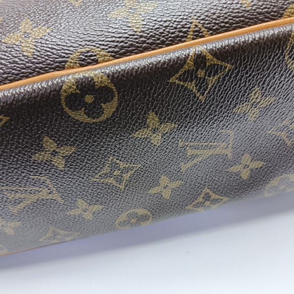 DEAUVILLE Monogram Coated Canvas Brown