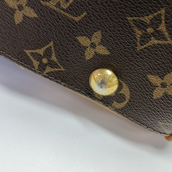 BEVERLY Monogram Coated Canvas Brown