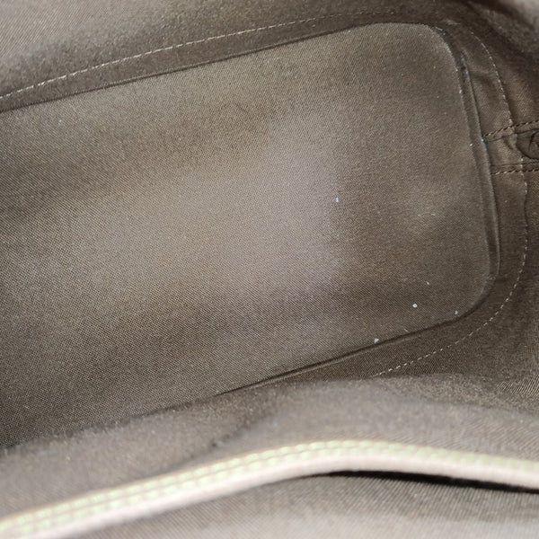 ALMA PM Monogram Coated Canvas Brown
