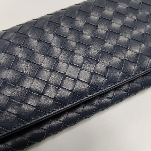 Calfskin Wallet Blue