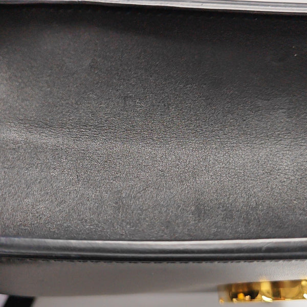 30 Montaigne Calfskin Black