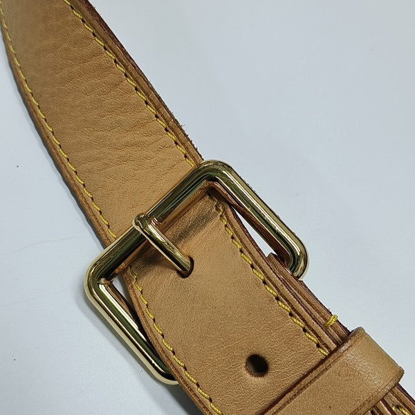 GALLIERA Monogram Coated Canvas Brown
