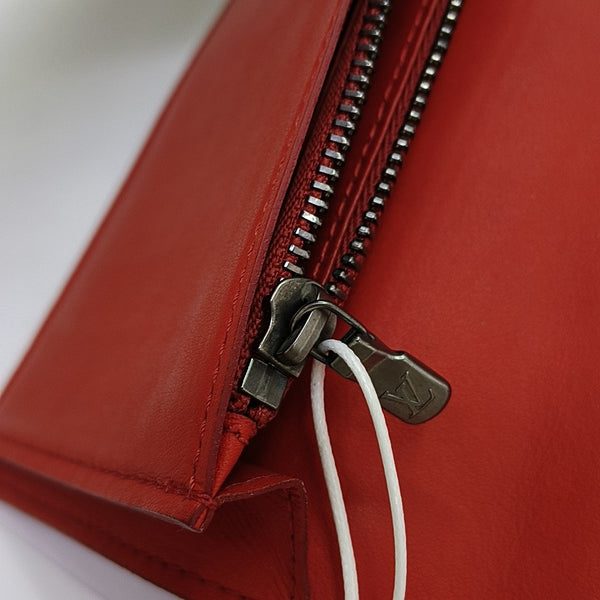 BRAZZA Damier Calfskin Red Wallet