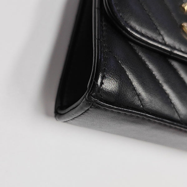 TRENDY CC Quilted Lambskin Black