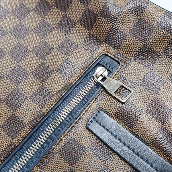 Damier Ebene Coated Canvas Brown