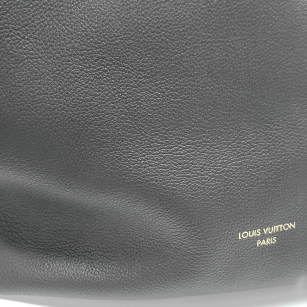 LOW KEY HOBO MM Monogram Calfskin Black