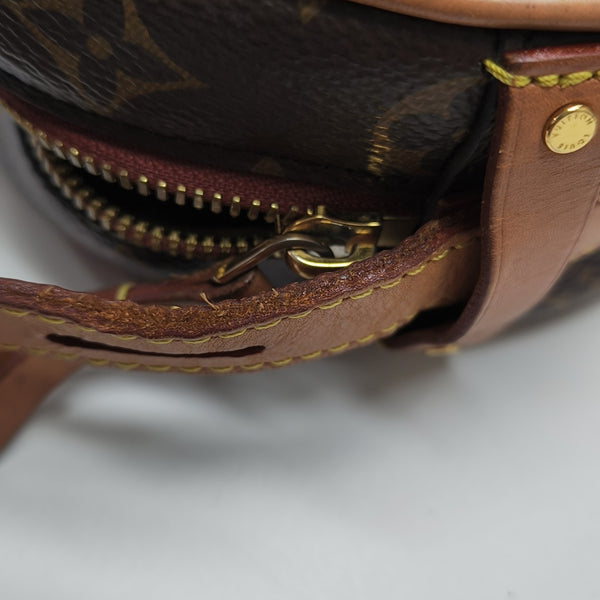 BOITE CHAPEAU PM Monogram Coated Canvas Brown
