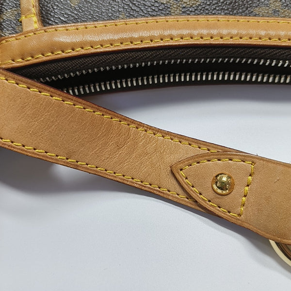 TULUM PM Monogram Coated Canvas Brown