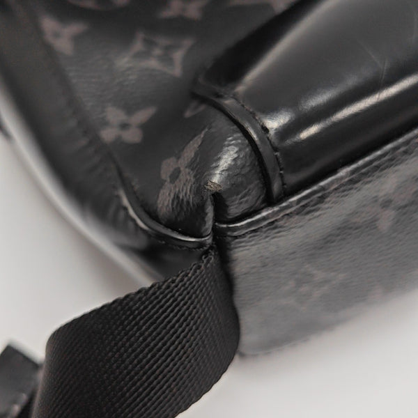 VOYAGER PM Monogram Coated Canvas Black