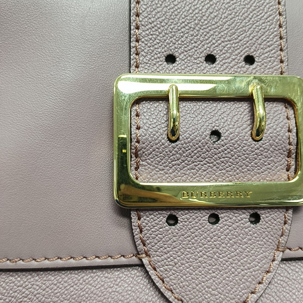 Buckle Calfskin Beige
