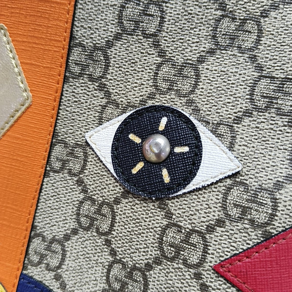Monogram Coated Canvas Backpack Multicolor