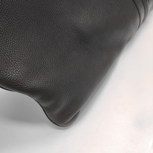 Calfskin Shoulder Bag Brown
