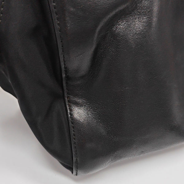 Calfskin Shoulder Bag Black