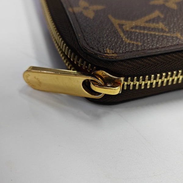 FÉLICIE Monogram Coated Canvas Brown Wallet