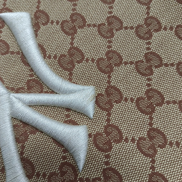GUCCI X MLB Medium Monogram Canvas Brown
