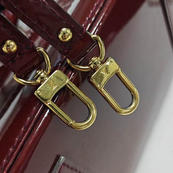 ALMA BB Monogram Calfskin Red