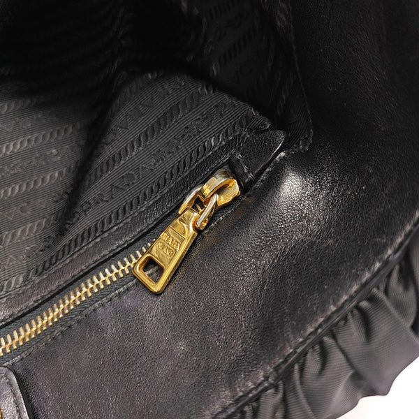 Quilted Nylon Black
