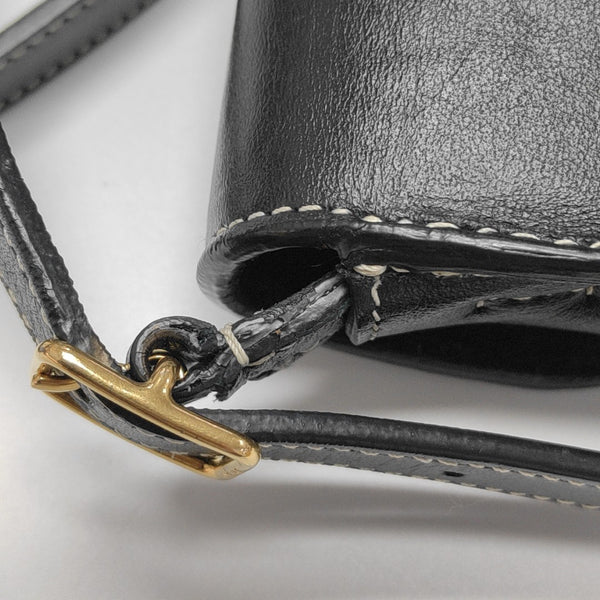 SYMMETRICAL Calfskin Black