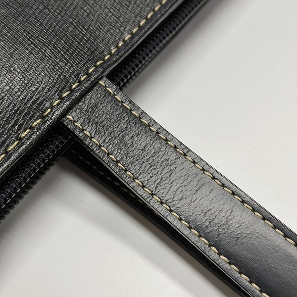 Calfskin Shoulder Bag Black
