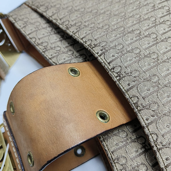 Street Chic Oblique Canvas Brown