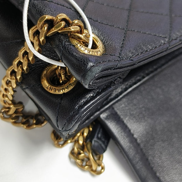 NOLITA Mini Quilted Lambskin Black