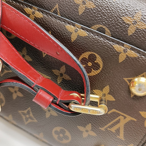 FLOWER Monogram Coated Canvas Brown