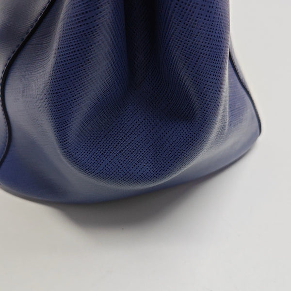 Calfskin Tote Bag Blue