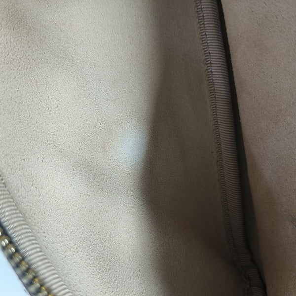 Ophidia Mini Monogram Coated Canvas Beige