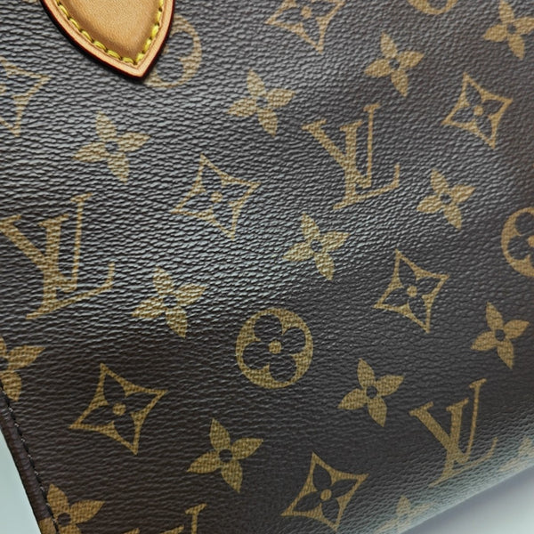 SAC PLAT BB Monogram Coated Canvas Brown