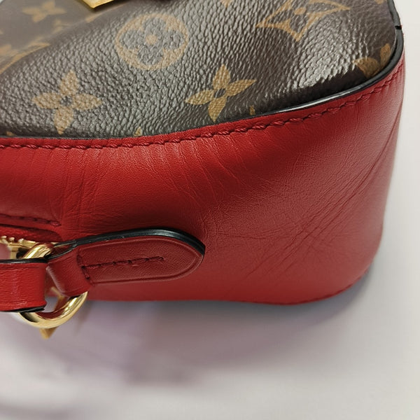 SAINTONGE Monogram Coated Canvas Brown