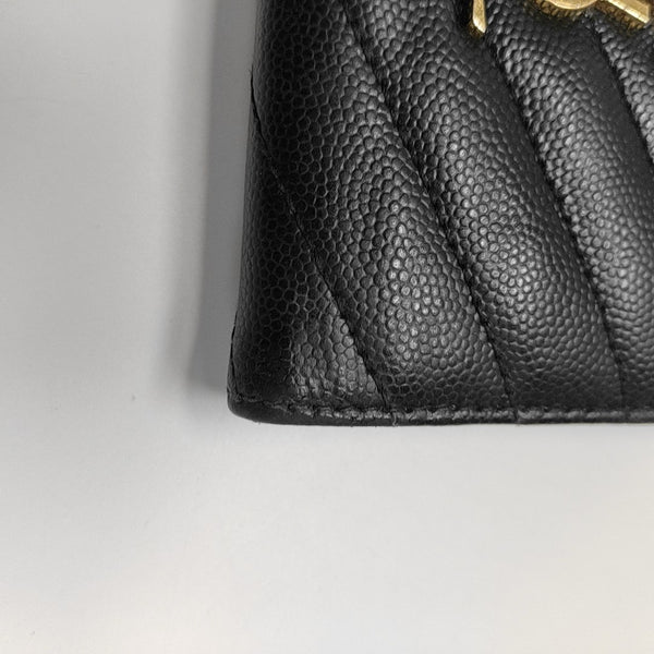 MONOGRAM Quilted Calfskin Black Wallet