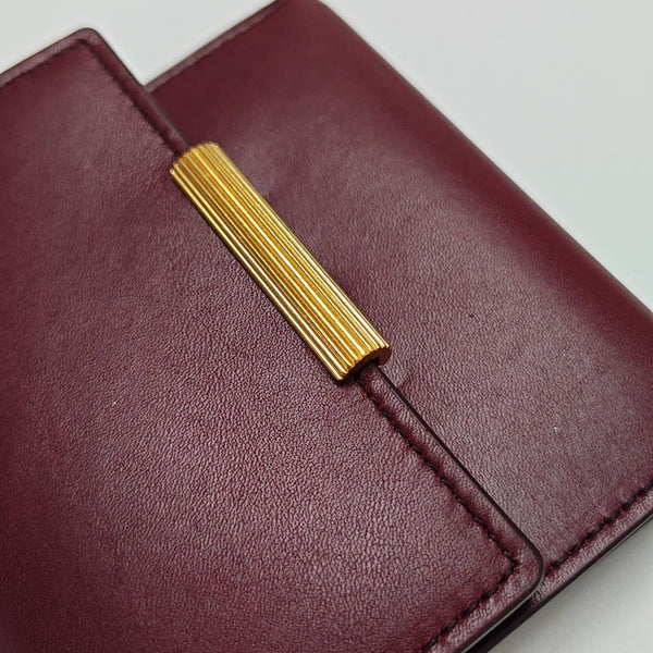 Calfskin Wallet Red
