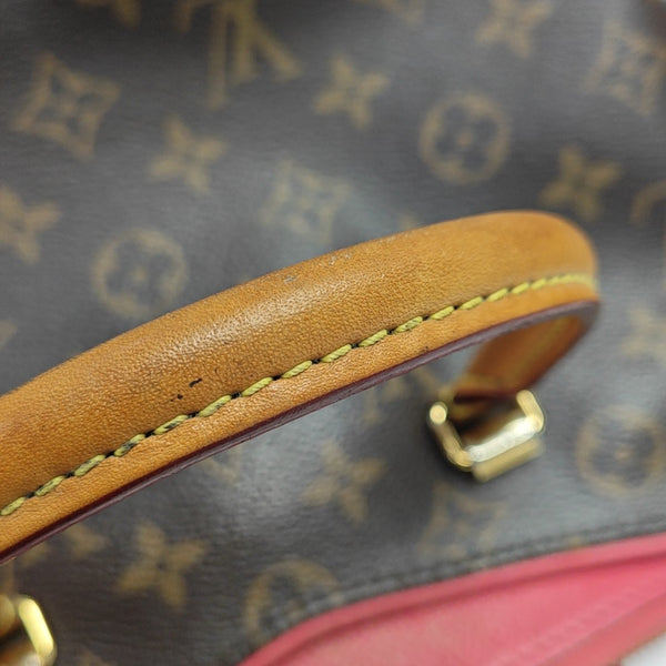 PALLAS BB Monogram Coated Canvas Brown