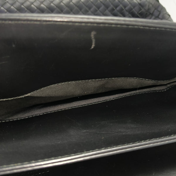 Calfskin Top Handle Bag Black